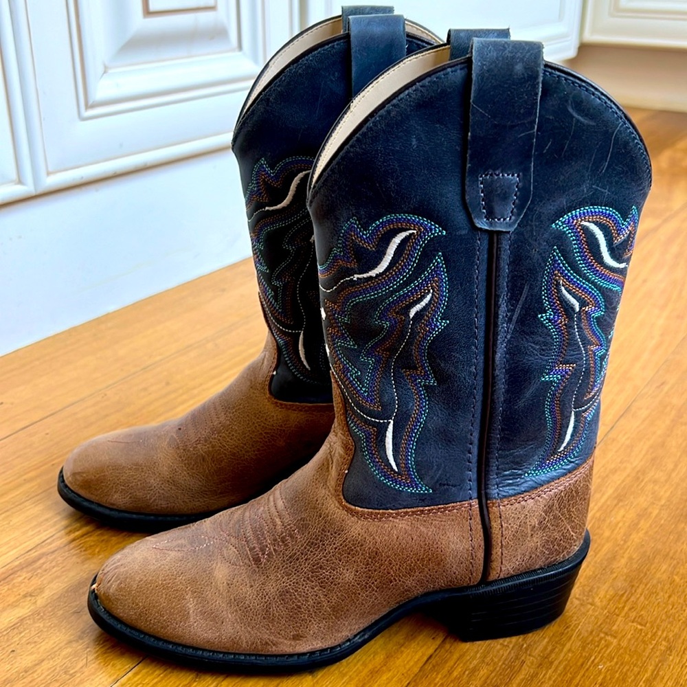 Old West kids boots